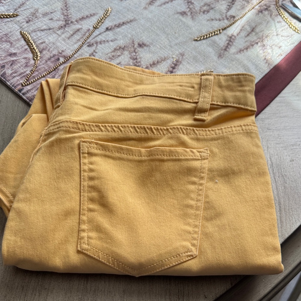 Mustard Yellow Women's Jeans